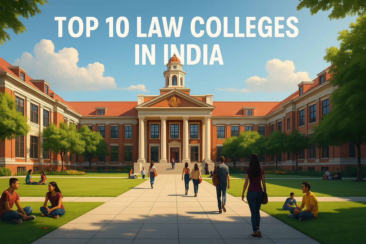 Top 10 Five-Year Law Colleges in India (2025)—Courses, Exams, Fees & Placements
