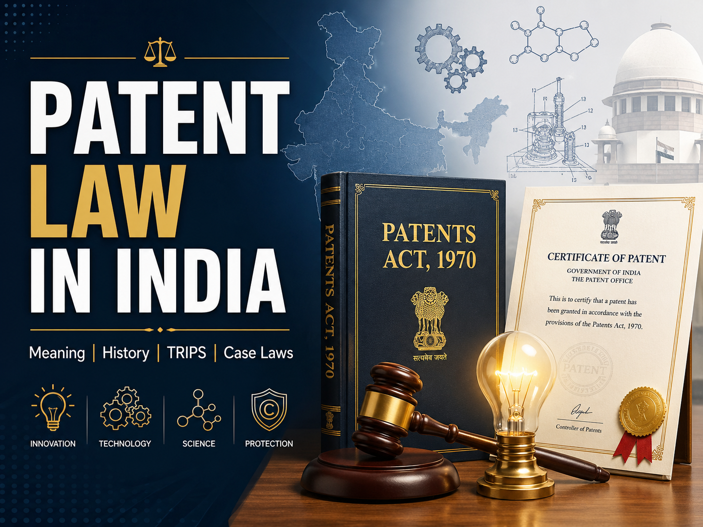 Patent Law in India: Meaning, History, Objectives and Important Case Laws