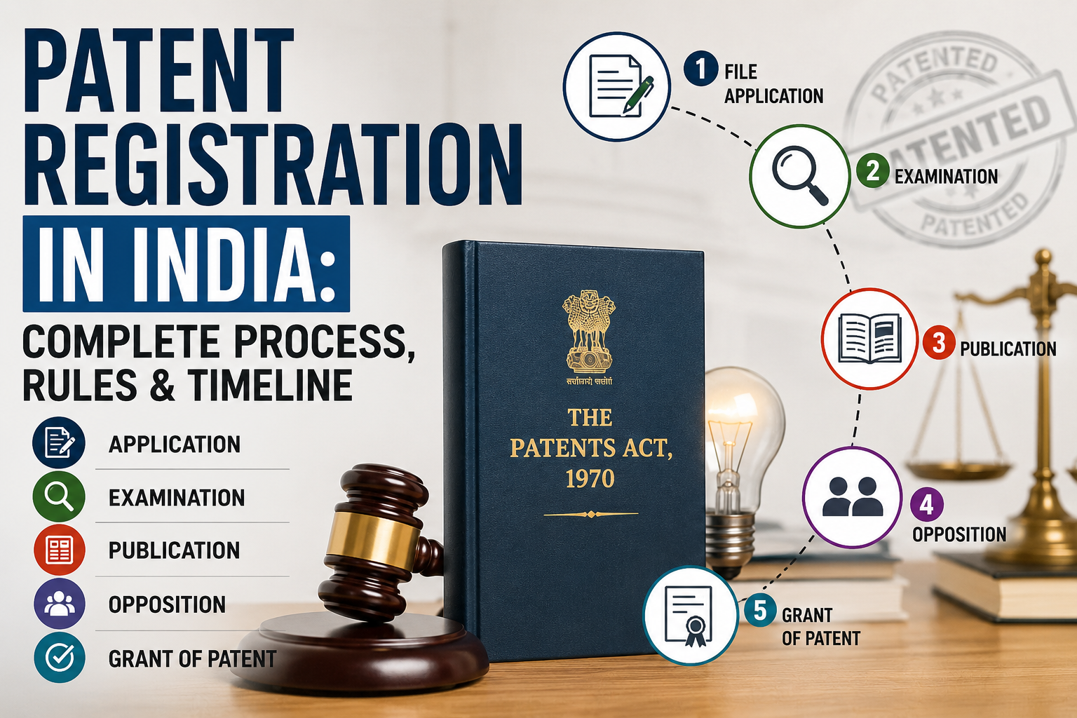Patent Registration in India: Complete Process, Rules and Timeline