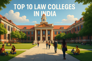 Top 10 Five-Year Law Colleges in India (2025)—Courses, Exams, Fees & Placements