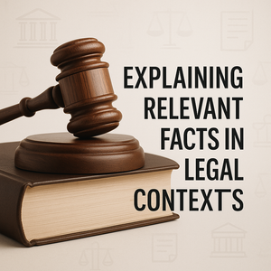 Facts Necessary to Explain or Introduce a Fact in Issue or Relevant Fact