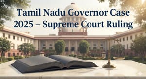 State of Tamil Nadu v. Governor of Tamil Nadu (2025) and the November 2025 Constitution Bench Opinion: Complete Legal Analysis