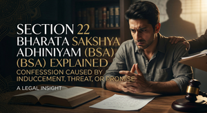 Section 22 Bharatiya Sakshya Adhiniyam (BSA) Explained: Confession Caused by Inducement, Threat, or Promise