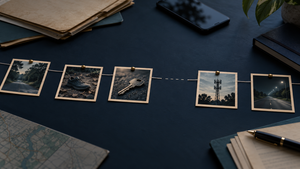 Evidence photographs and mobile tower image linked by an incomplete line, illustrating gaps in a circumstantial murder case